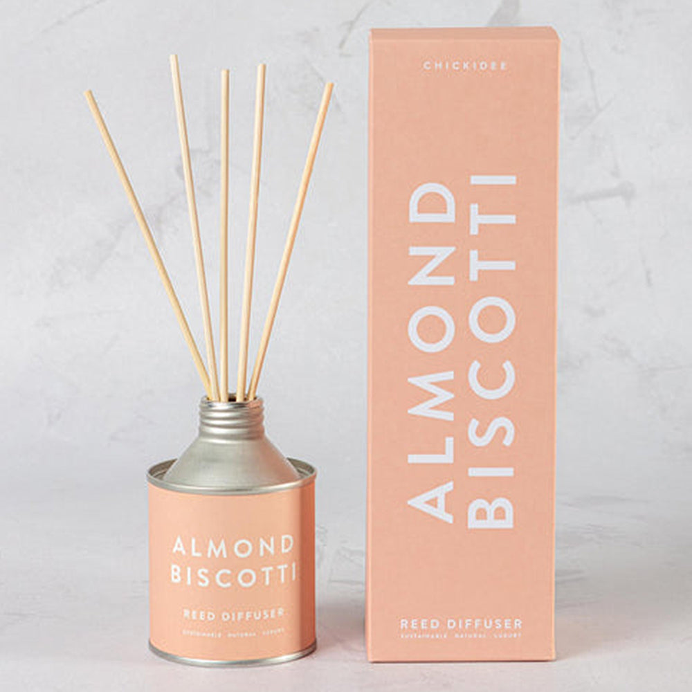 Almond Biscotti | Tinned Fragranced Reed Diffuser | Home Décor & Gift Idea