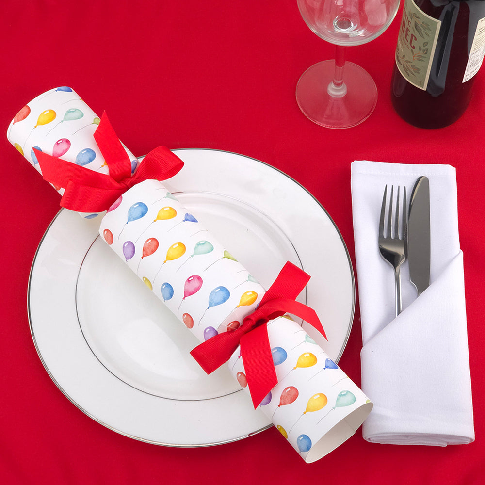 Party Balloons | SNAPLESS Birthday Cracker Making Craft Kit | Makes 6