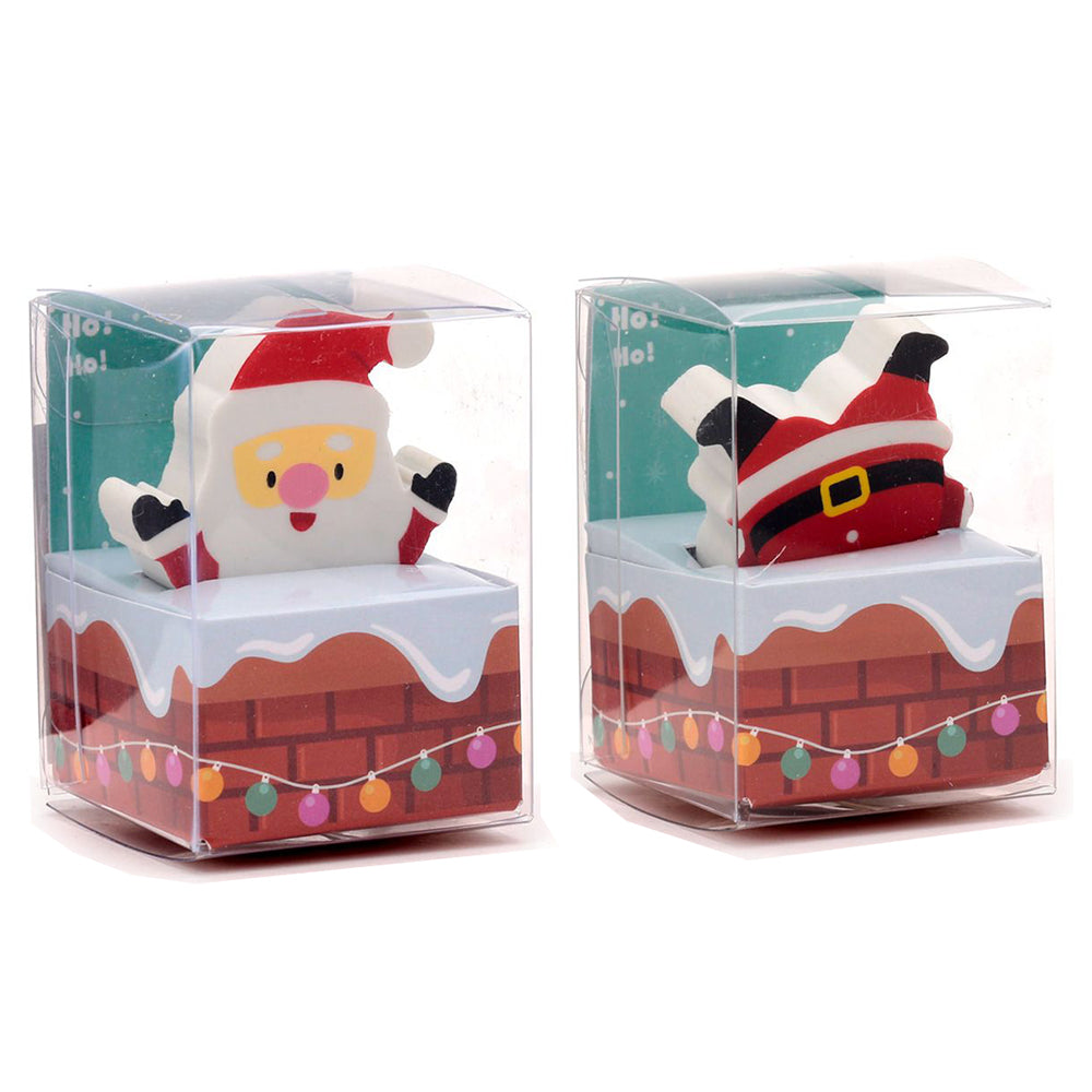Father Christmas | Eraser | Single | Party Bag Gift | Cracker Filler | Mini Gift