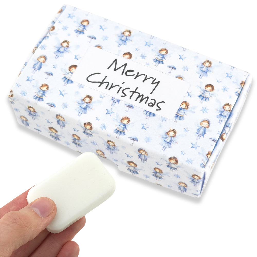 Winter Fairies | Merry Christmas | 20g Scented Soap | Little Gift | Cracker Filler