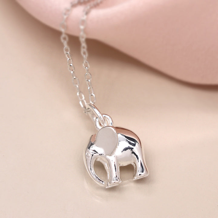 Sterling Silver Elephant Necklace | Mini Gift | Cracker Filler