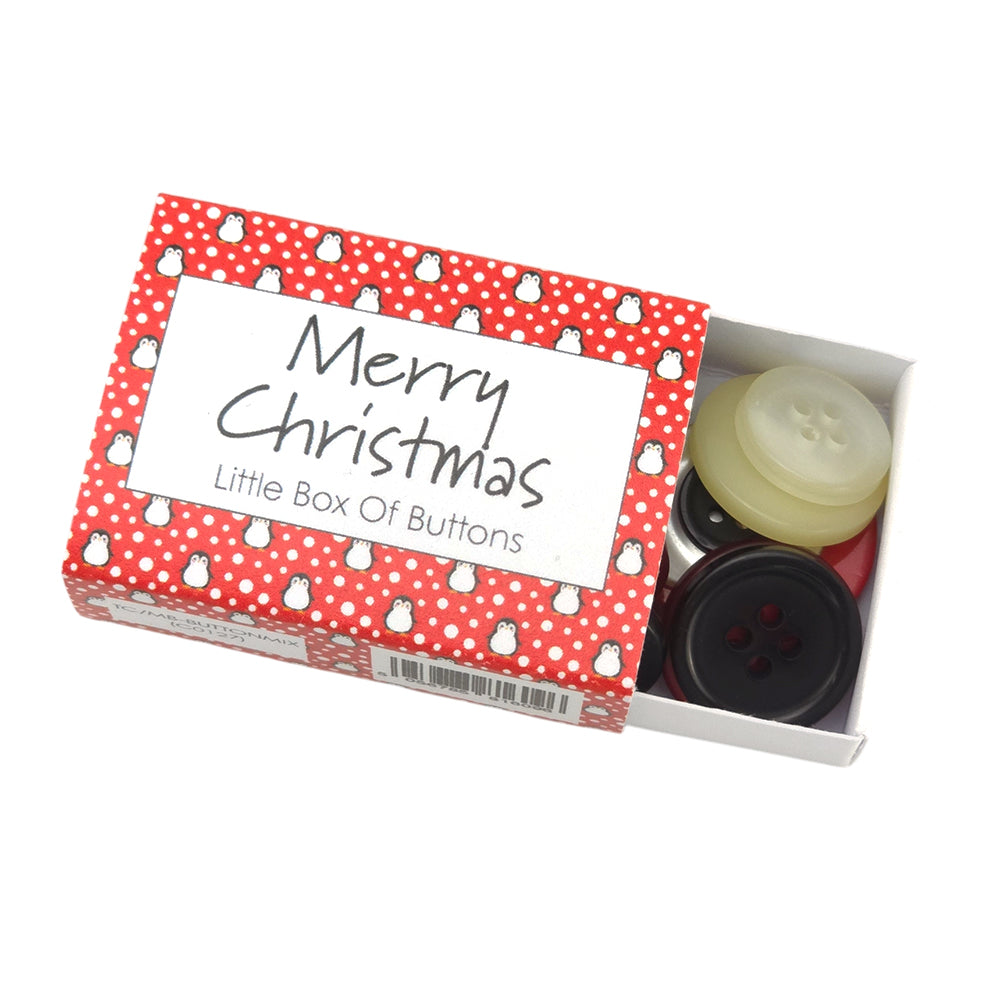 Snowtime Penguin | Little Crafty Box of Buttons | Cracker Filler | Little Gift