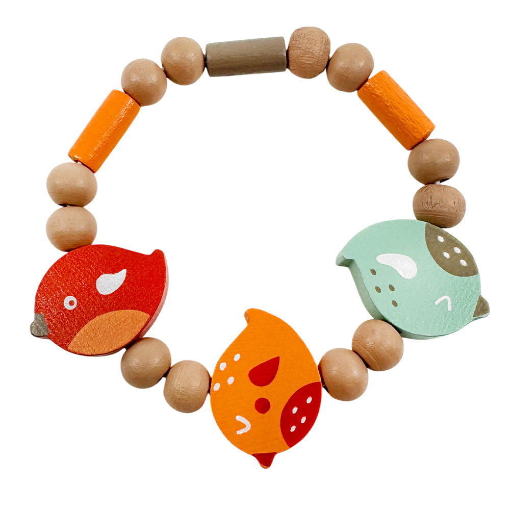 Pretty Wooden Nature Bracelet for Girls | Single | Cracker Filler | Little Gift