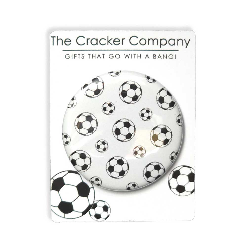 Football | 38mm Button Pin Badge | Little Gift | Cracker Filler