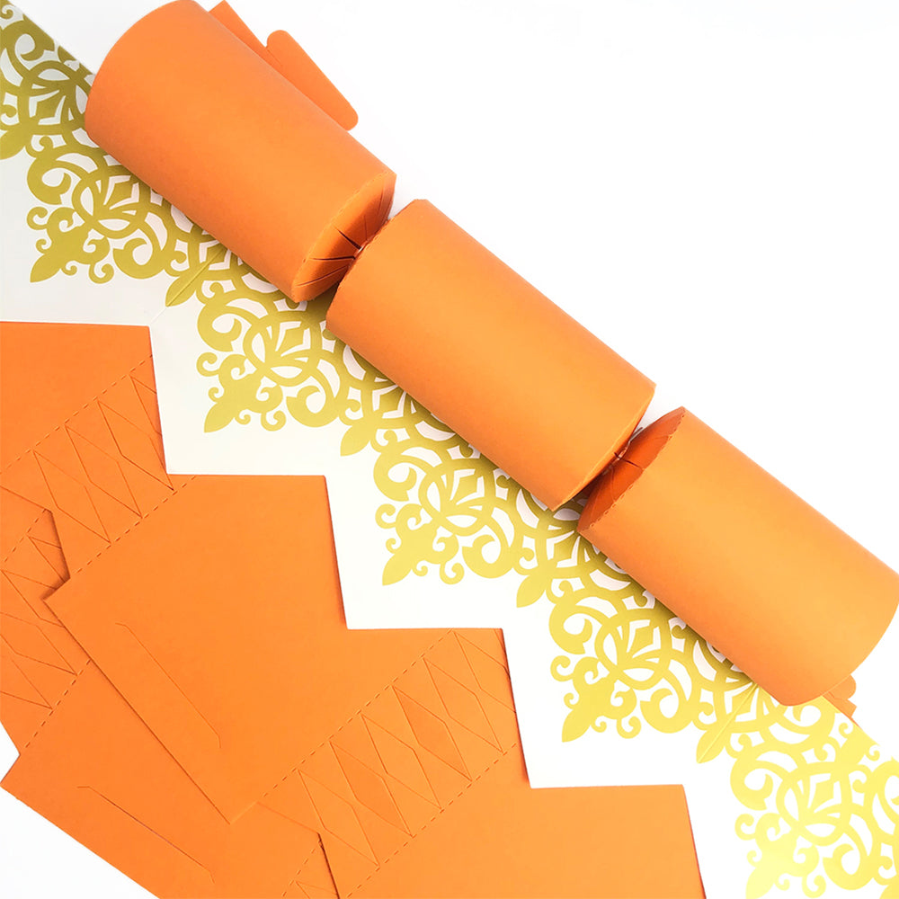 Orange Premium Cracker Making DIY Craft Kits Make Your Own Eco R