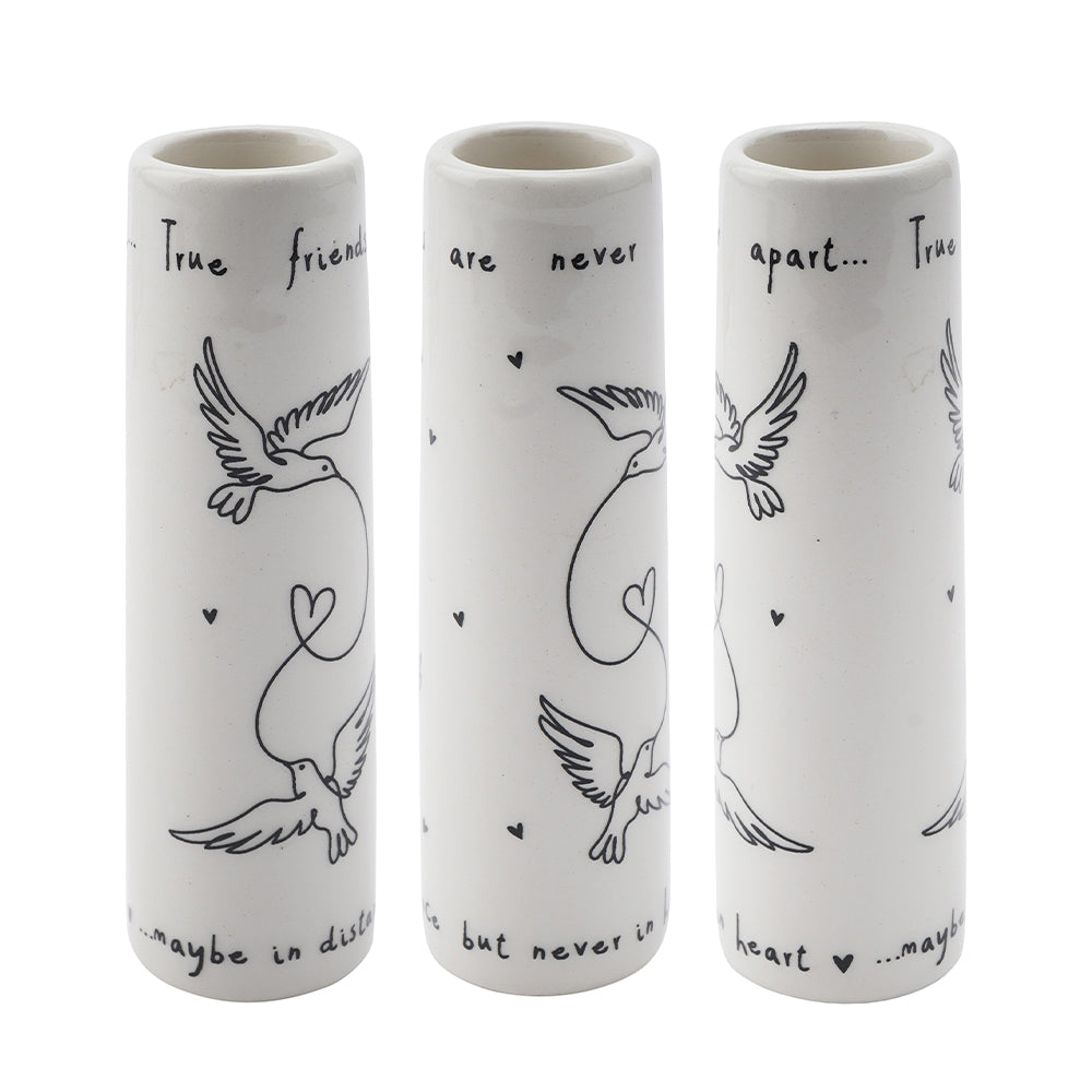 True Friends Are Never Apart | Little Bud Vase | Little Gift | Cracker Filler