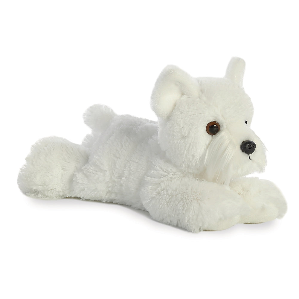 20cm White Westie Dog Soft Plush Cuddly Toy Gift