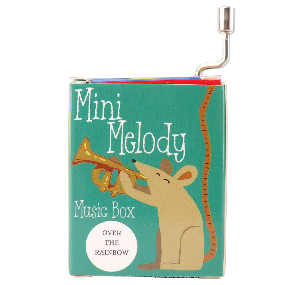Somewhere Over the Rainbow Little Wind Up Music Box Mini Gift Cracker Filler