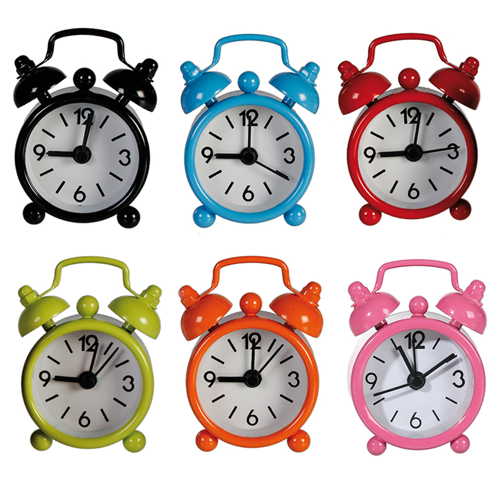 Miniature Old Fashioned Style Alarm Clock | Retro | Cracker Filler | Little Gift