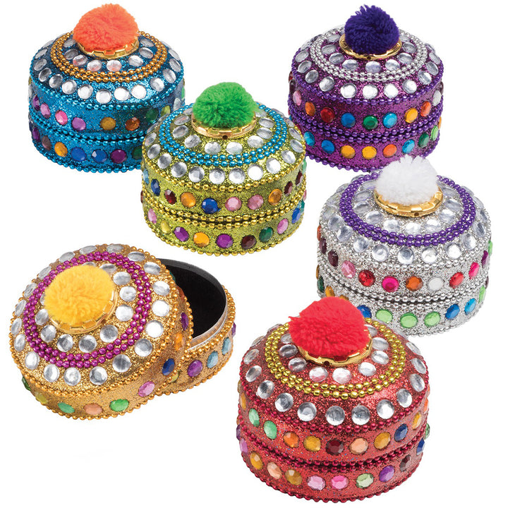 Sparkle Sparkle Mini Trinket Box | Single | 6cm Wide | Mini Gift | Cracker Filler