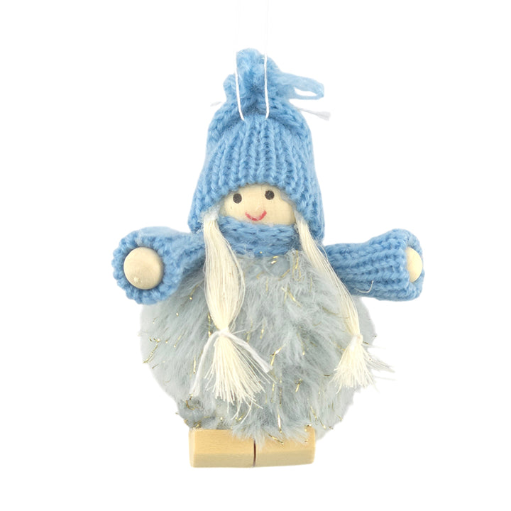 Pastel Pom Pom Style Scandi Christmas Tree Ornament | Single | Cracker Filler