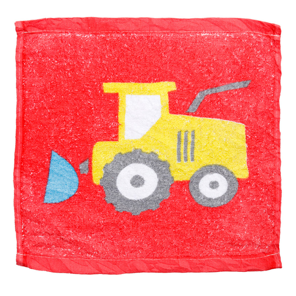 Little Tractors | Compressed Flannel | Single | Little Gift | Cracker Filler