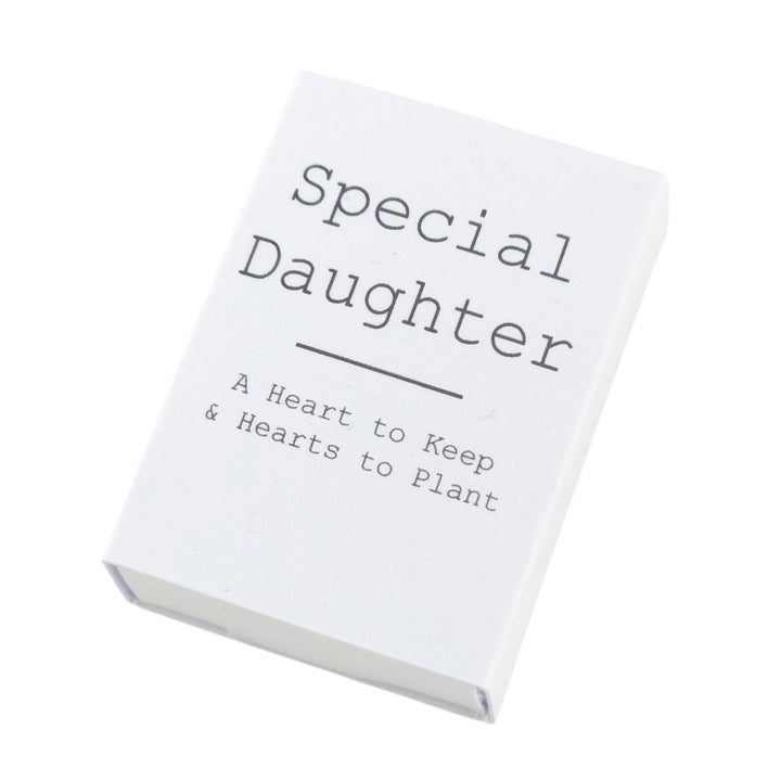 Special Daughter | Hearts to Keep and to Plant | Cracker Filler | Little Gift