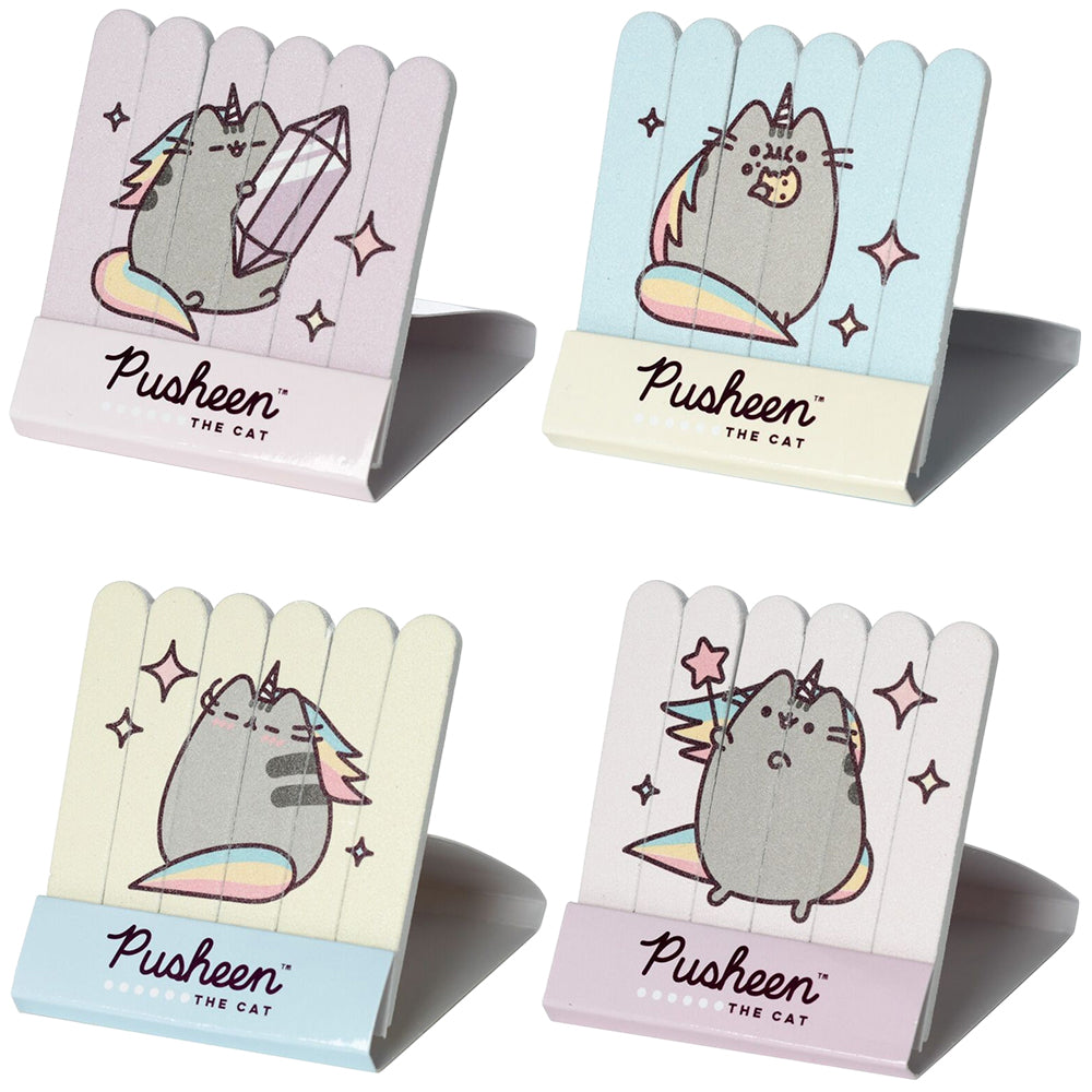 Pusheen Cat | Matchbox Style Nail Files | Single | Mini Gift | Cracker Filler