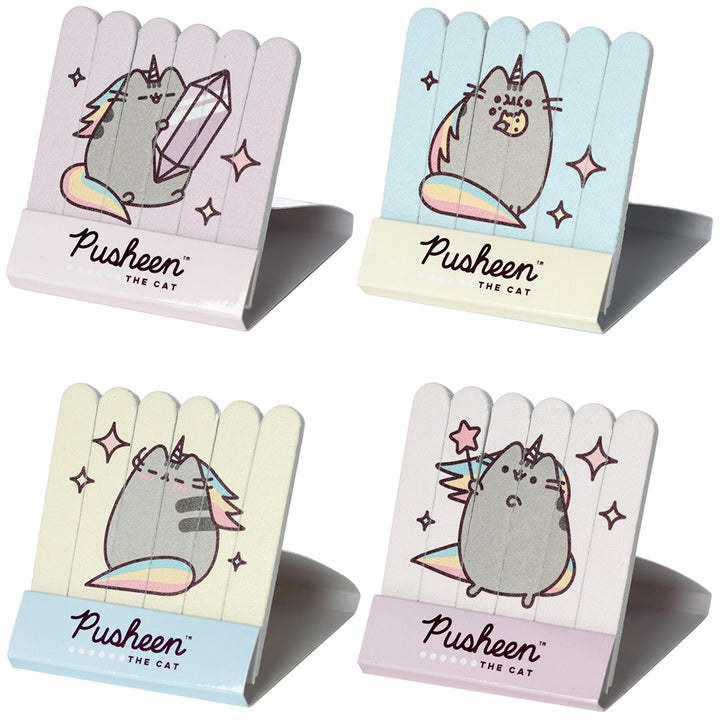 Pusheen Cat | Matchbox Style Nail Files | Single | Mini Gift | Cracker Filler