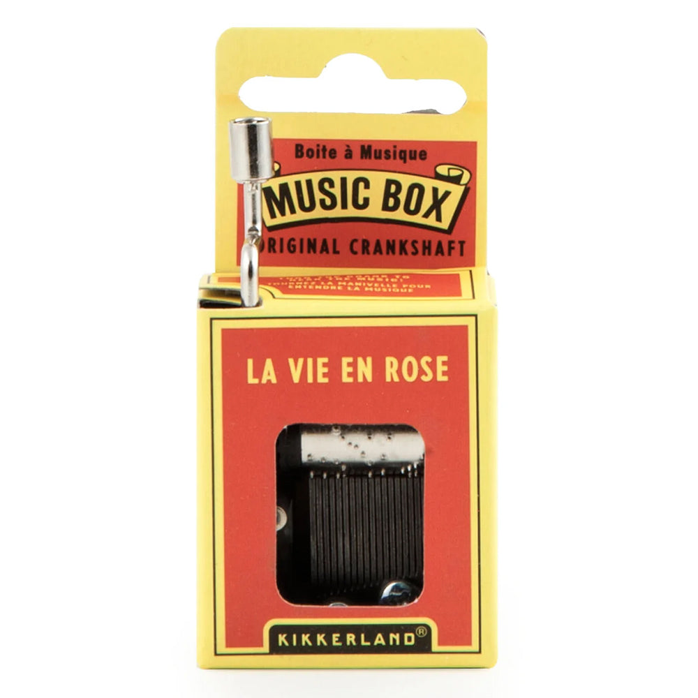 La Vie en Rose | Wind & Listen Mini Music Box | Little Gift | Cracker Filler