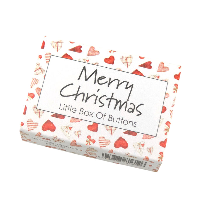 Scandi Hearts | Little Crafty Box of Buttons | Cracker Filler | Little Gift