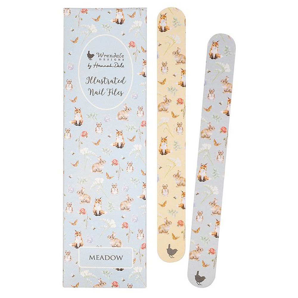 Meadow Animals | Foxes | Nail File Set | Wrendale Designs | Little Gift Idea