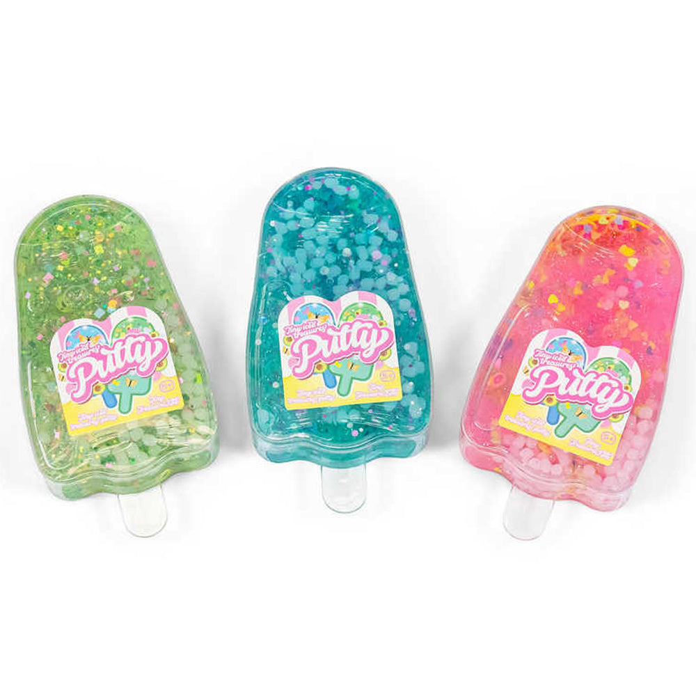 Ice Lolly Style Play Putty for Girls | Single | Little Gift | Cracker Filler