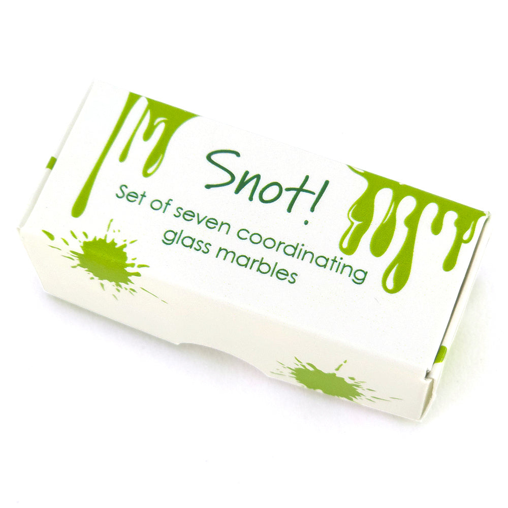 Snot! | Mini Box of Marbles for Kids | Cracker Filler | Party Bag Gift