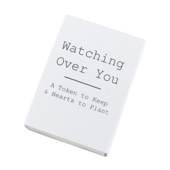 Watching Over You | Ceramic Token & Hearts to Plant | Cracker Filler | Little Gift