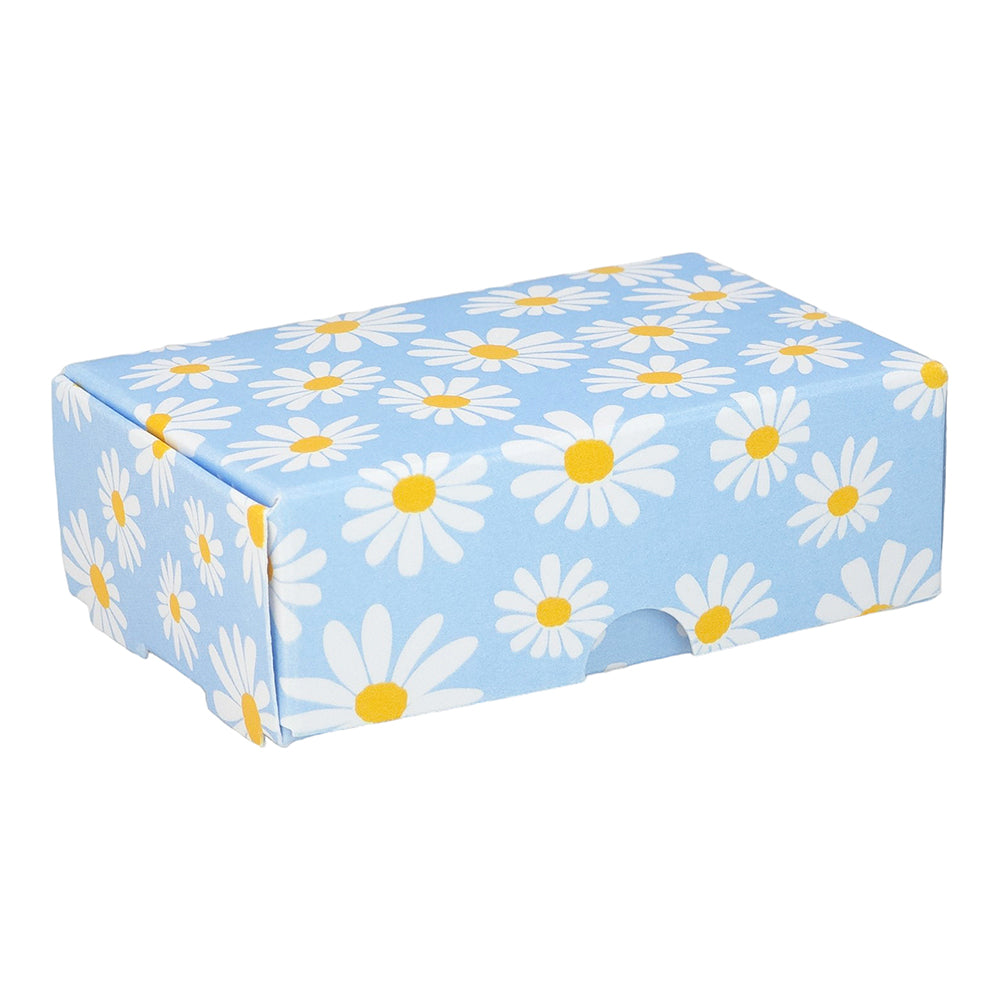 Daisy Loves Blue | Mini Gift Box | Soap Bar Sized | 6 Boxes | 57x88x30mm
