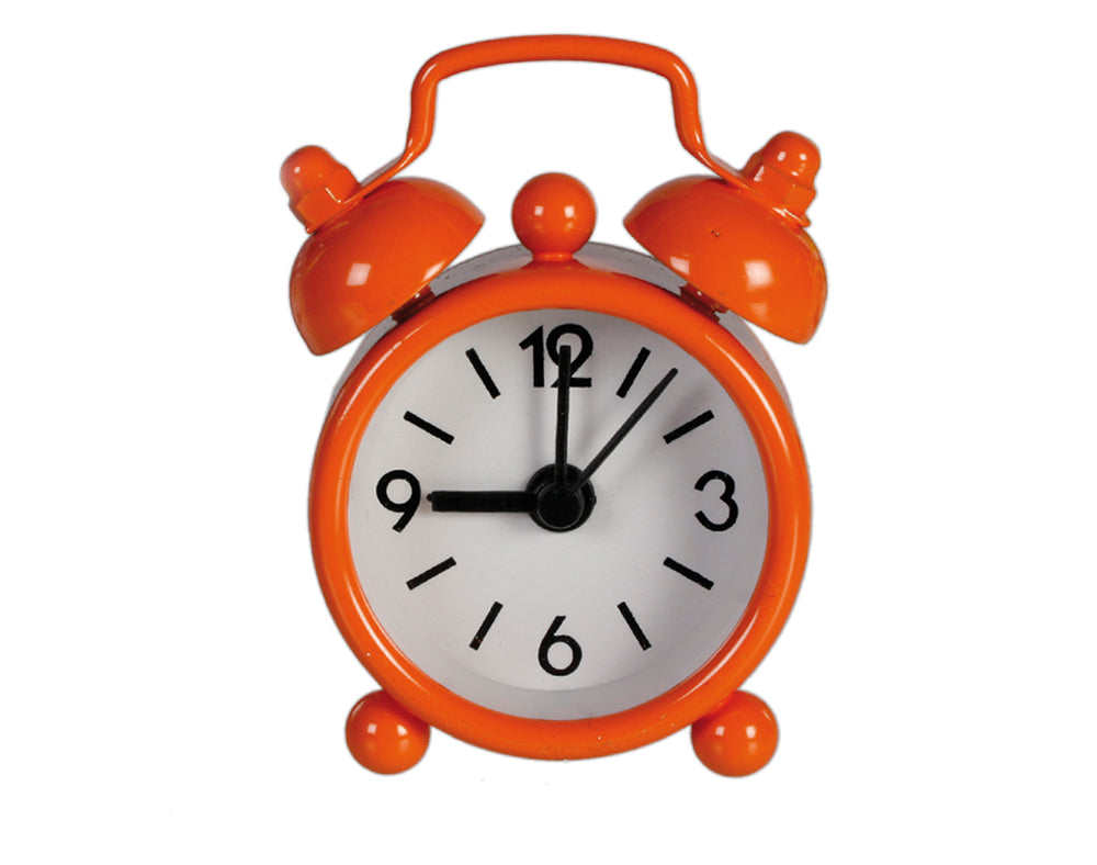 Miniature Old Fashioned Style Alarm Clock | Retro | Cracker Filler | Little Gift