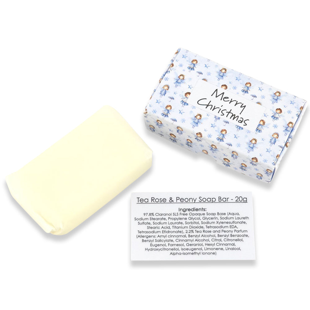 Winter Fairies | Merry Christmas | 20g Scented Soap | Little Gift | Cracker Filler