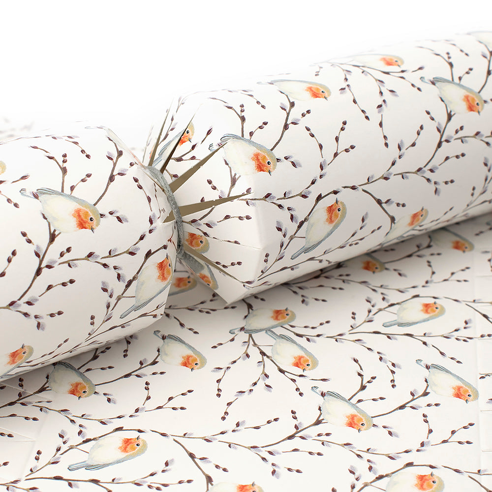 Willow & Robin | SNAPLESS Christmas Cracker Making Craft Kit | Makes 6