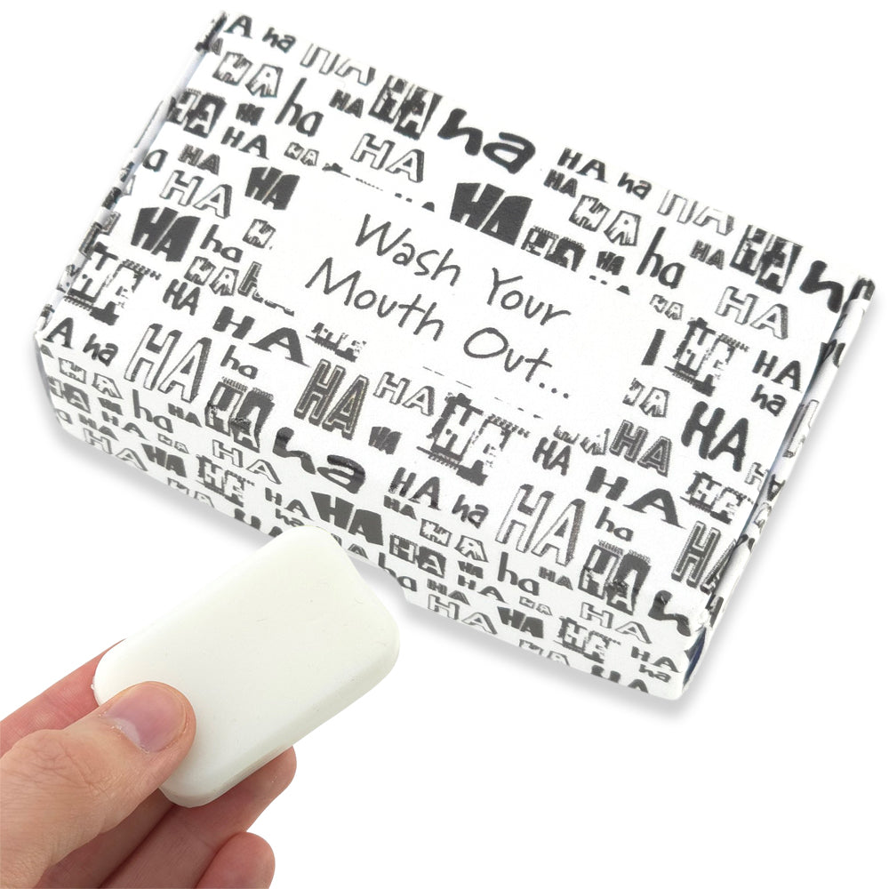 Wash Your Mouth Out | Spearmint 20g Travel Soap Bar | Little Gift | Cracker Filler