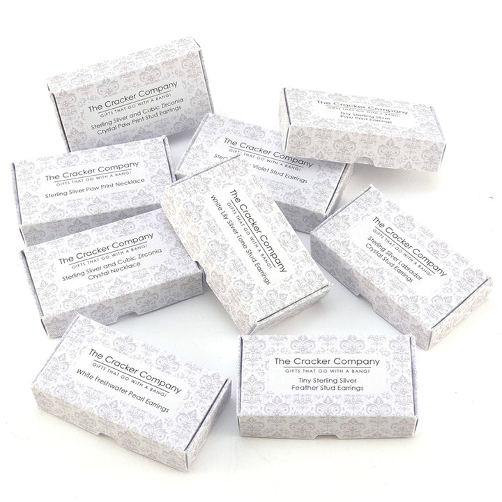 Sterling Silver Linked Hoop Earrings | Mini Gift | Cracker Filler