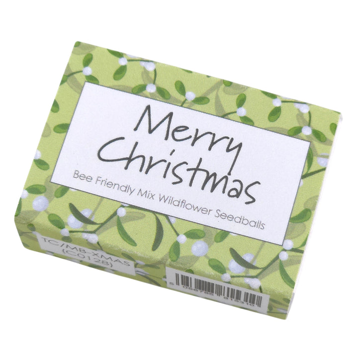 Simply Mistletoe | Merry Christmas | Bee Mix 6 Seedballs | Cracker Filler