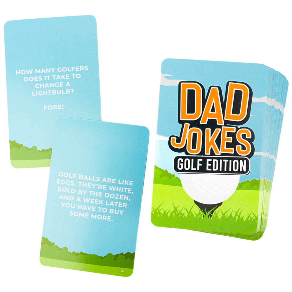Dad Jokes - Golf Edition | Box of 100 Tee-rific Jokes & Puns