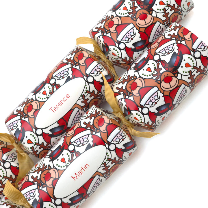 Personalised Cracker Making Craft Kit | Christmas Characters | Minimum 4