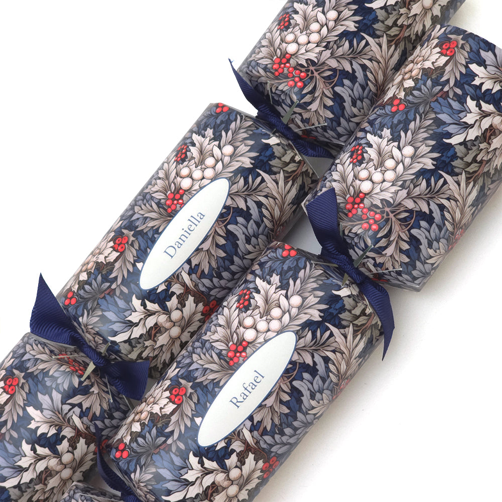 Personalised Cracker Making Craft Kit | Snowberries| Makes 4 or 6 Crackers