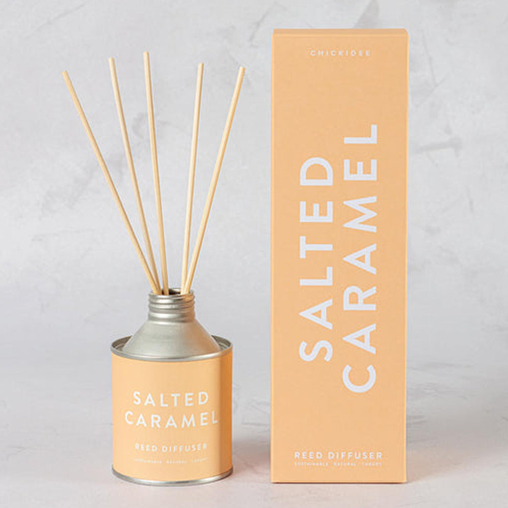 Salted Caramel | Tinned Fragranced Reed Diffuser | Home Décor & Gift Idea