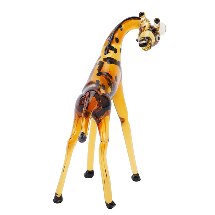 Small Glass Giraffe Ornament | 8cm Tall | Little Gift
