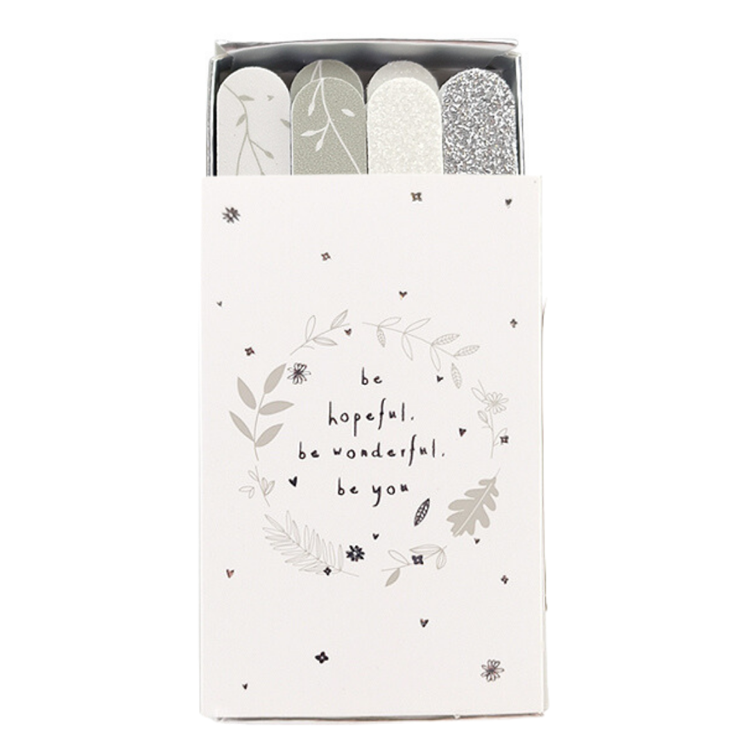 Hopeful, Wonderful, You | Matchbox Style Nail Files | Cracker Filler | Matchbox Gift