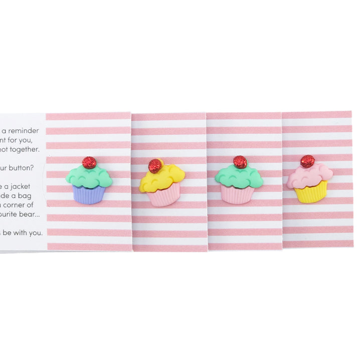 You Are The Cherry On Top of My Cake | Button Wishes Sew On Token | Little Gift