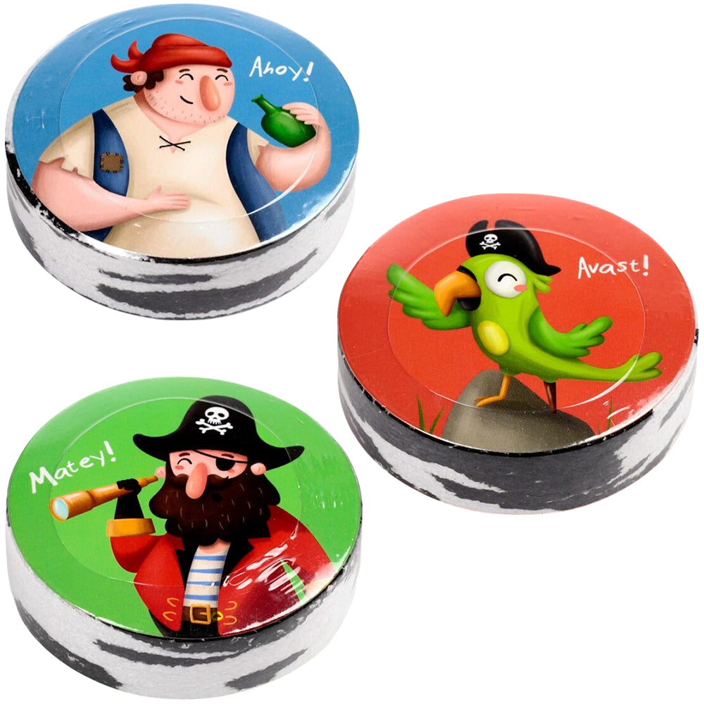 Pirate | Compressed Flannel | Single | Little Gift | Cracker Filler