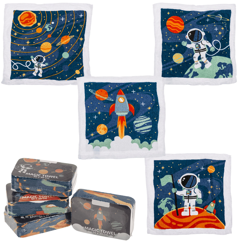 Outer Space | Magic Expanding Flannel | Single | Little Gift | Cracker Filler
