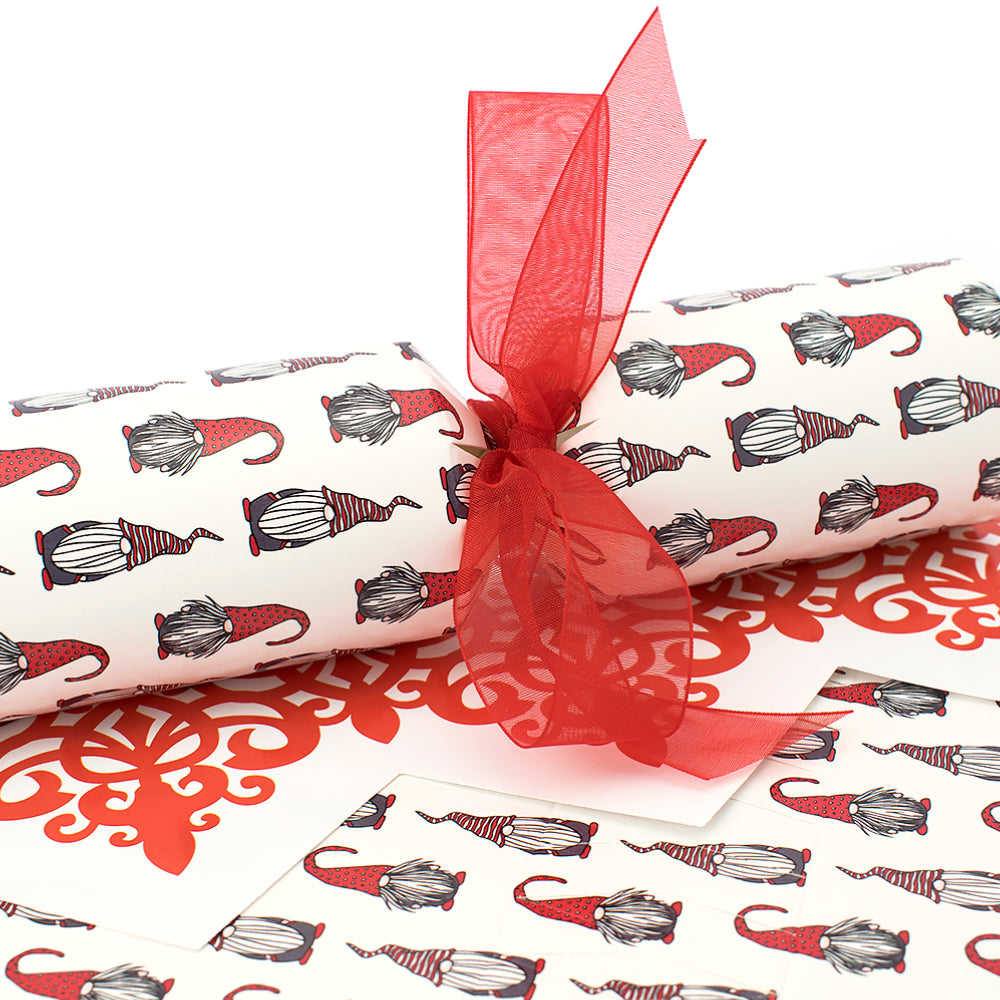 Nordic Gonk | SNAPLESS Christmas Cracker Making Craft Kit | Makes 6