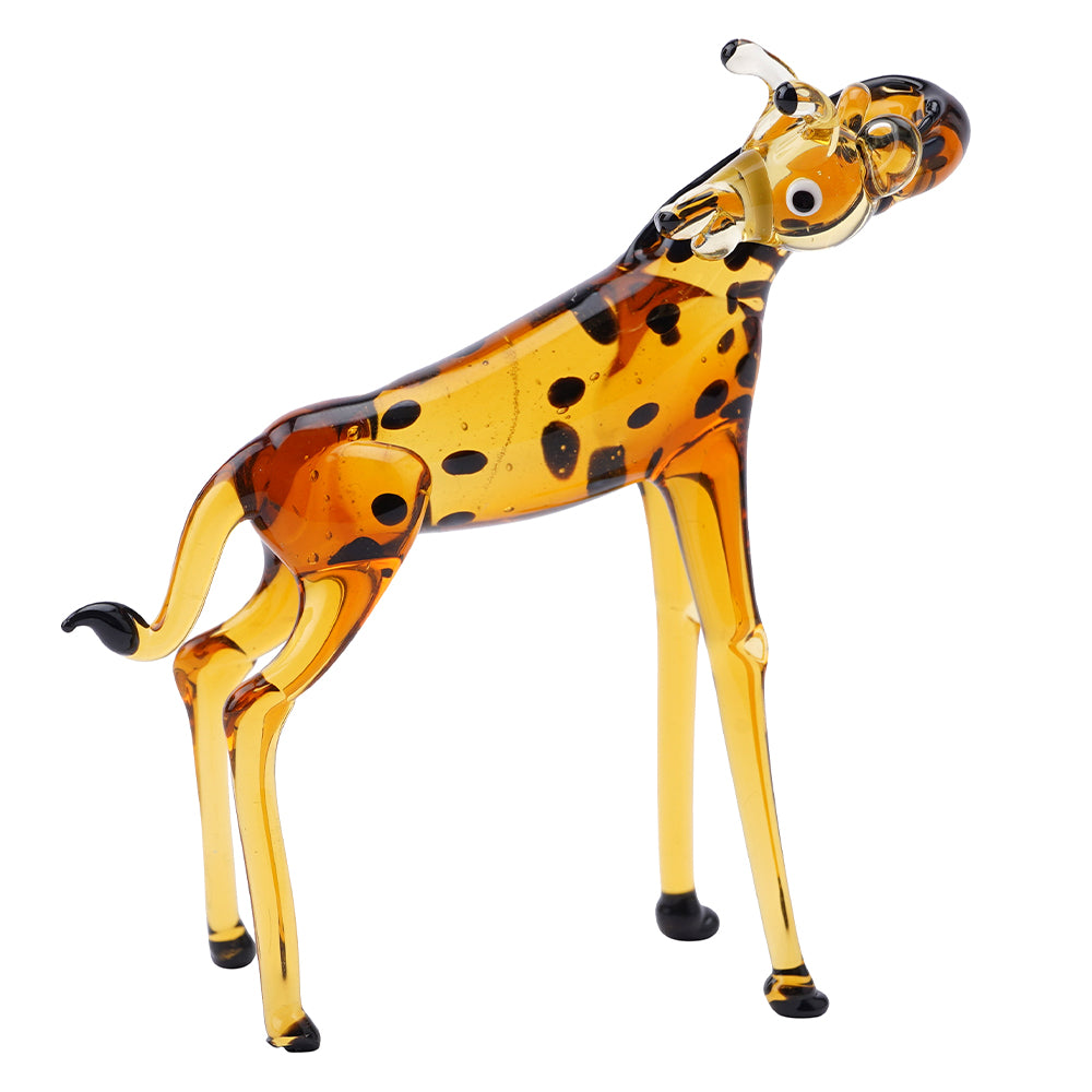Small Glass Giraffe Ornament | 8cm Tall | Little Gift