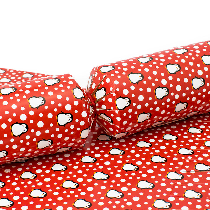 Snowtime Penguin | SNAPLESS Christmas Cracker Making Craft Kit | Makes 6