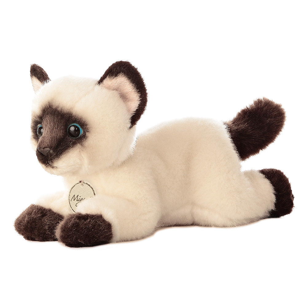 23cm Siamese Cat Soft Plush Cuddly Toy Gift