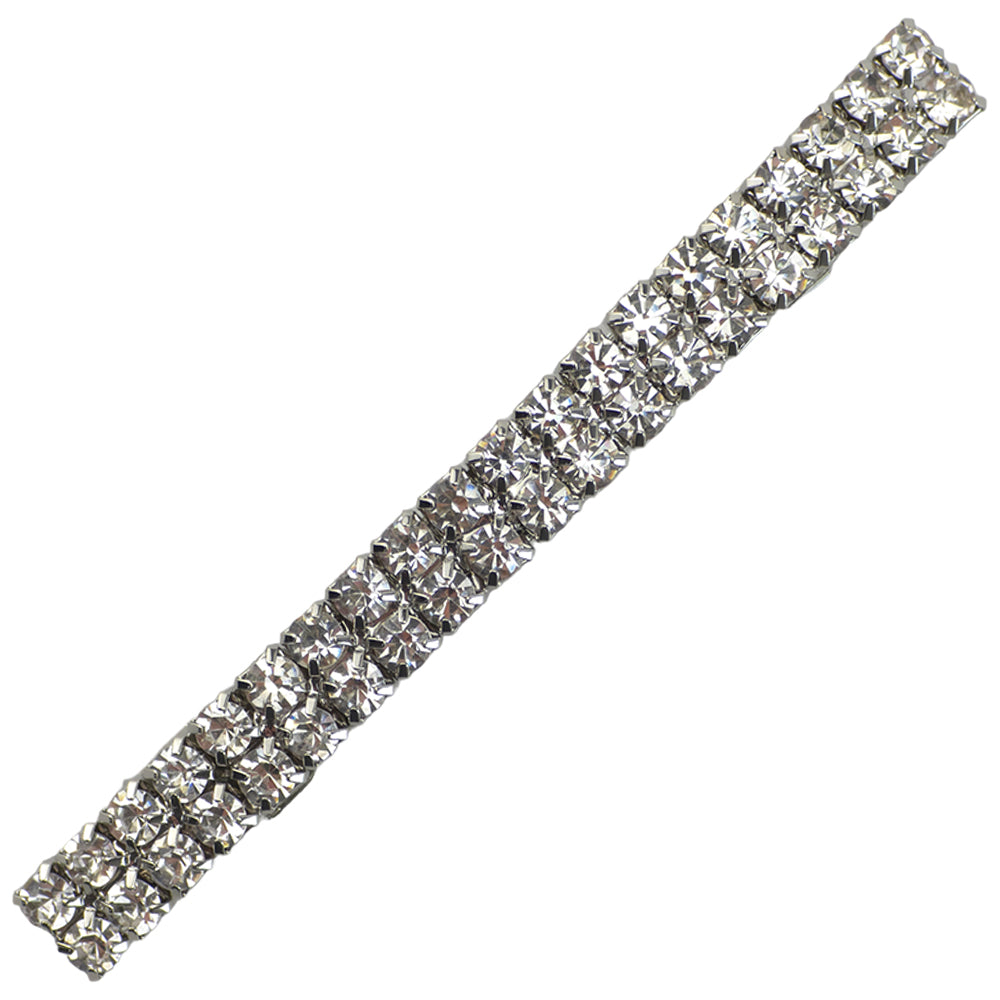 Pretty Diamante Crystal Hair Barrette | 6.5cm Long | Mini Gift | Cracker Filler