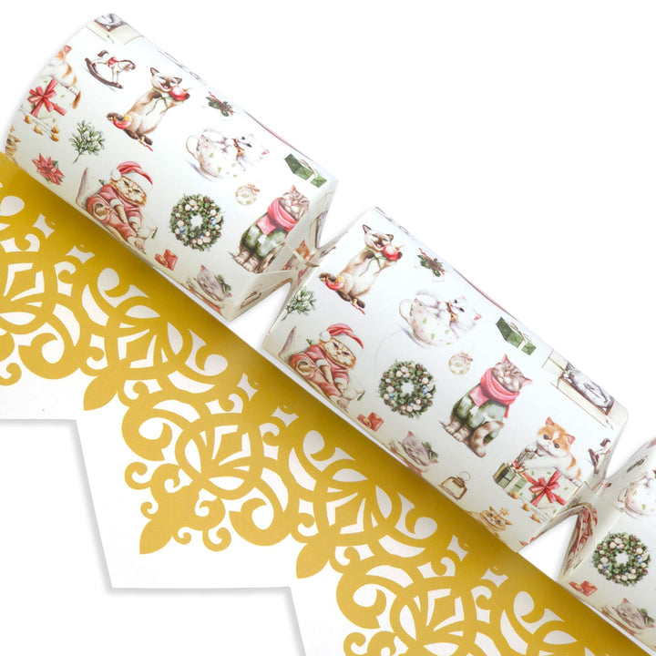 Cute Christmas Cats | Cracker Making Craft Kit | Make & Fill Your Own