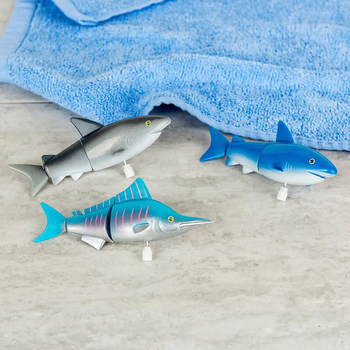 Shark | Wind-Up Swimming Toy | Bathtime | Single | Little Gift | Cracker Filler