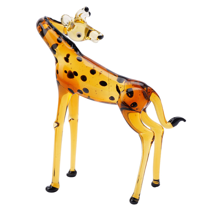 Small Glass Giraffe Ornament | 8cm Tall | Little Gift