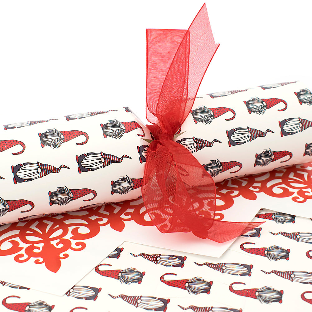 Nordic Gonk | SNAPLESS Christmas Cracker Making Craft Kit | Makes 6